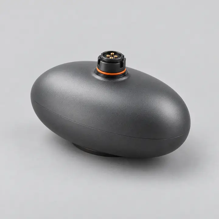 Sonar blade: A bottom and fish finder for murky water.